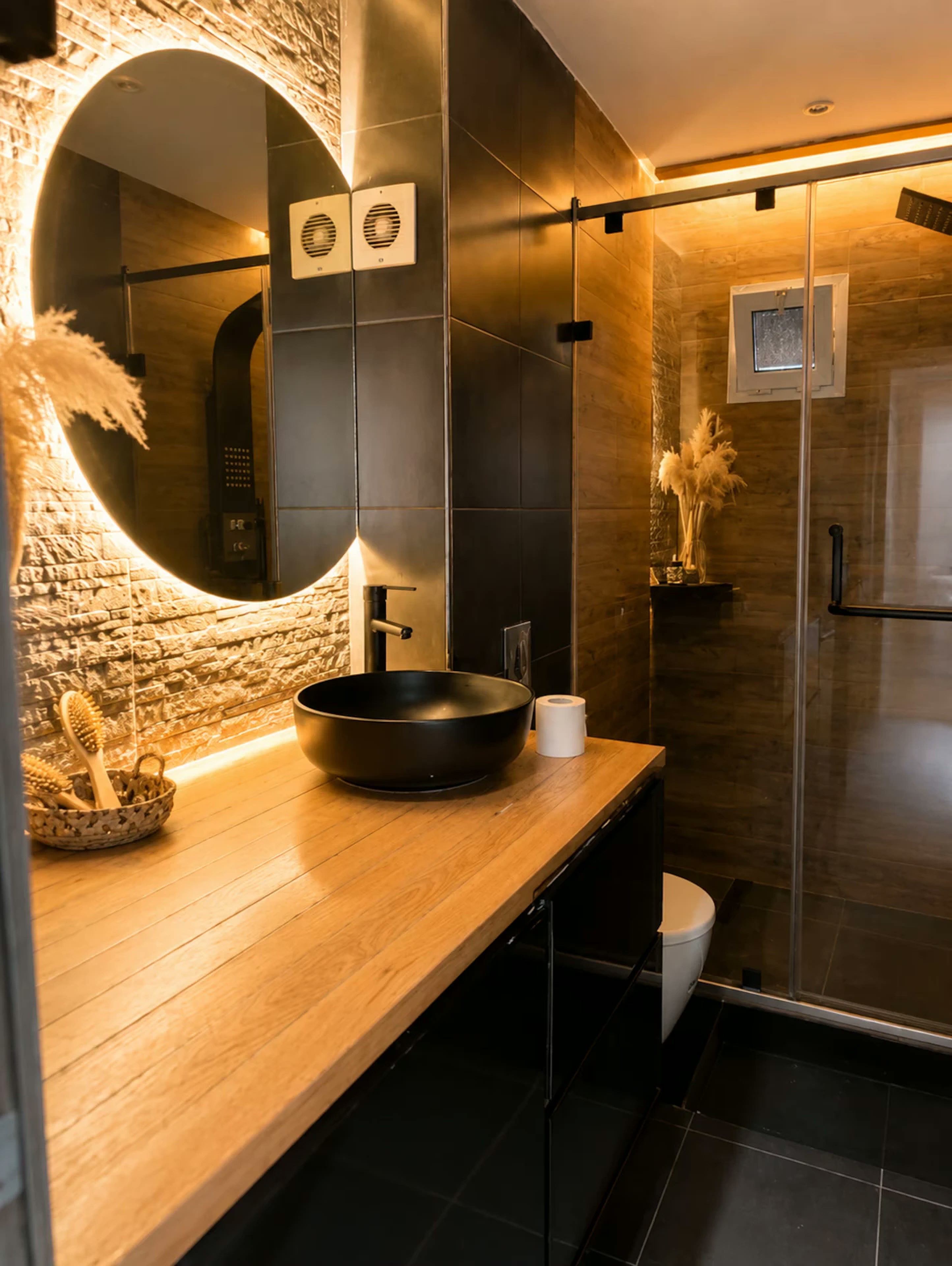 Stone bathroom in Tangier